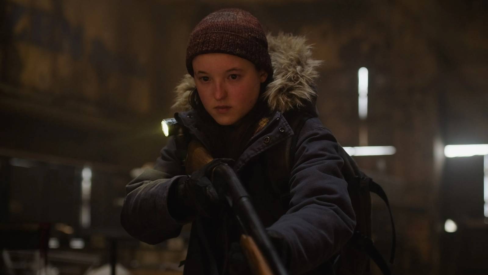 Ellie, played by Bella Ramsey, in The Last of Us.